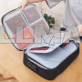 Органайзер сумка для документов с кодовым замком Home Cleaning Черная